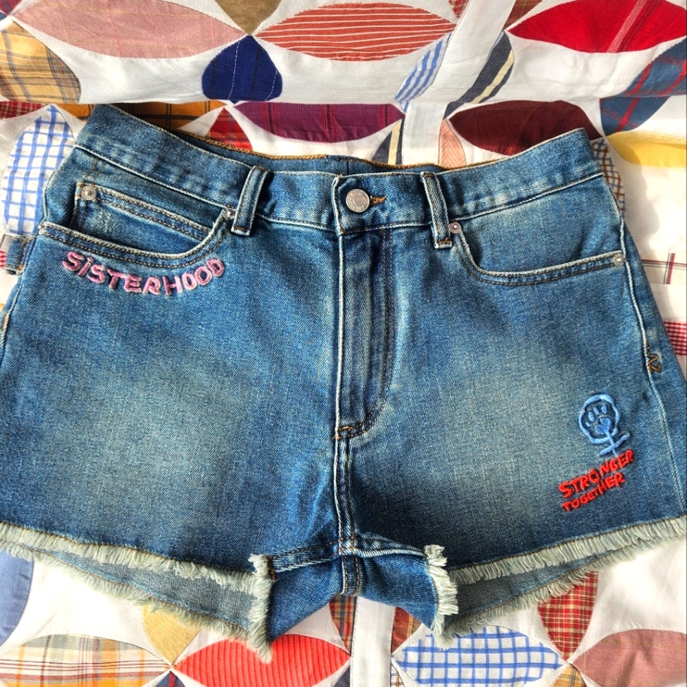 ZADIG & VOLTAIRE Denim Women's Denim Shorts (Used in Good Condition)
